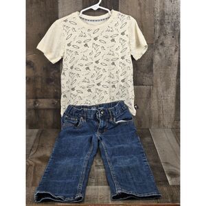 Wonder Nation Boys 2 piece Outfit Size 5T and 5